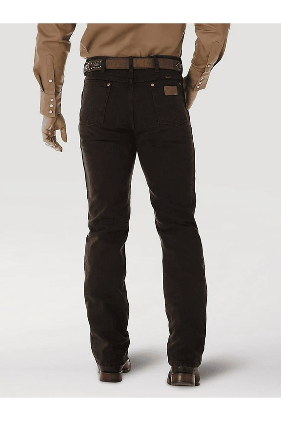 Cowboy Cut Slimblack Chocolate - Mens Jeans - 936Kcl