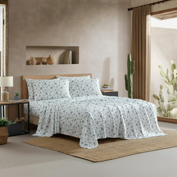 Wrangler Cowboy Rodeo Green Twin 3-Piece Sheet Set