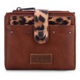 thumbnail image 1 of Wrangler Cowhide Women's Wallets Small Wallet Women Wallets, Card Cases & Money Organizers Ladies Female wallet with Removable ID Window, 1 of 7