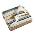 thumbnail image 1 of Wrangler Coyote Sands Beige Sherpa 60X50 Throw Blanket, 1 of 5
