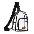 thumbnail image 1 of Wrangler Crossbody Clear Sling Bags for Women Stadium Approved Cross Body Purse for Sports Events Concerts, 1 of 7