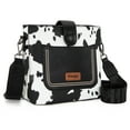 thumbnail image 1 of Wrangler Vintage Crossbody Purses for Women Purses and Handbags for Gift 8''H, Cow-Black, 1 of 7