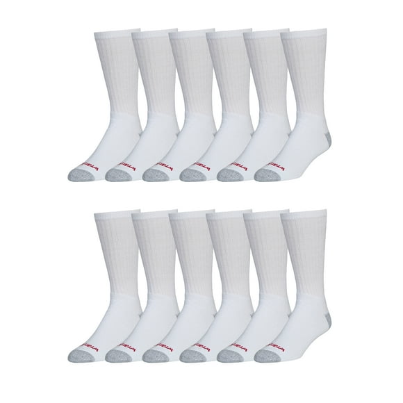 Cushion Work Crew Sock, 12 Pack