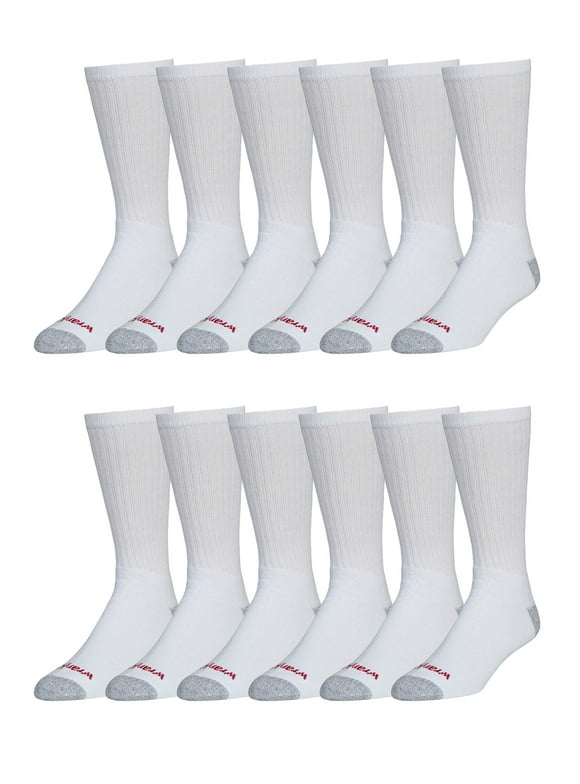 Cushion Work Crew Sock, 12 Pack