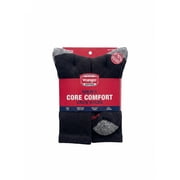 Wrangler Cushioned Crew Work Socks for Men, Polyester Blend, 12 Pairs, Size 13-15