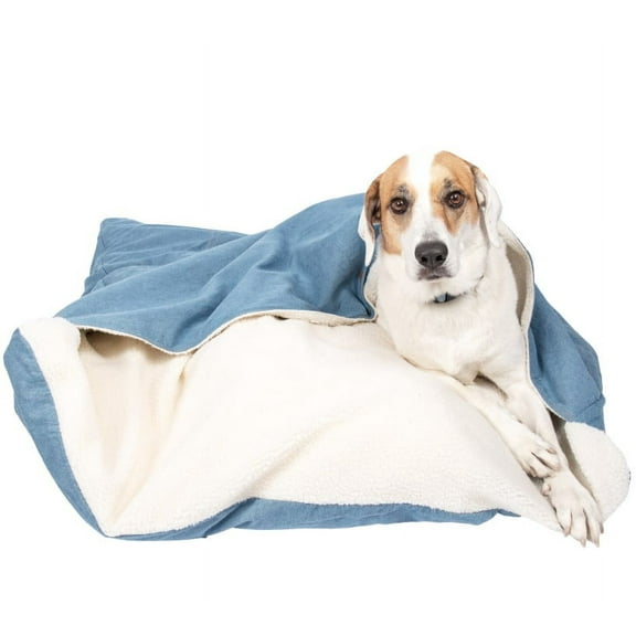 Wrangler Denim Envelope Snuggle Dog Bed