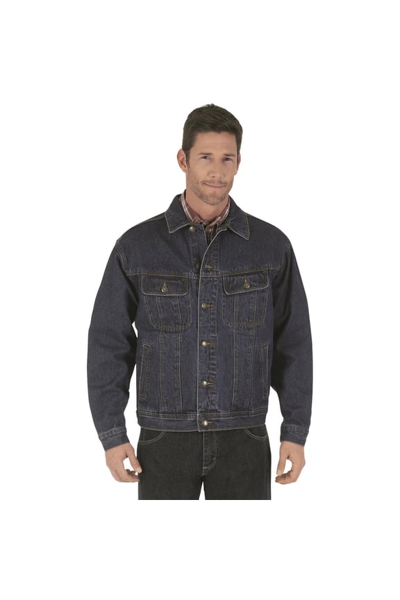 Rugged Wear Men's Denim Jacket Antique Indigo XL