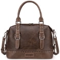 thumbnail image 1 of Wrangler Doctor Bag for Women Satchel Handbags, Black Coffee, 1 of 7