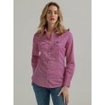 thumbnail image 1 of Wrangler Retro Women’s Pink Snap Shirt, 1 of 4
