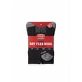 thumbnail image 1 of Wrangler Wool Blend Work Socks for Men, Size 6-12, Black, 6 Pairs, 1 of 5