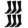 thumbnail image 1 of Wrangler Five Star Essential Cool Comfort Full-Cushion Crew Socks for Men, 6-12, White, 6-Pack, 1 of 8