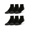 thumbnail image 1 of Wrangler Essential Cool Comfort Low Cut Socks, Full-Cushion Ankle Socks for Men, 6-12, Black, 6-Pack, 1 of 8