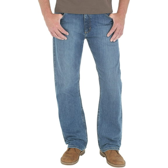 Wrangler Genuine Mens Straight Fit Jeans 34W x 32L Gibson Mgw75gb