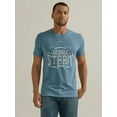 thumbnail image 1 of Wrangler George Strait  Blue Heather - Mens Tee  - 112344151, 1 of 3