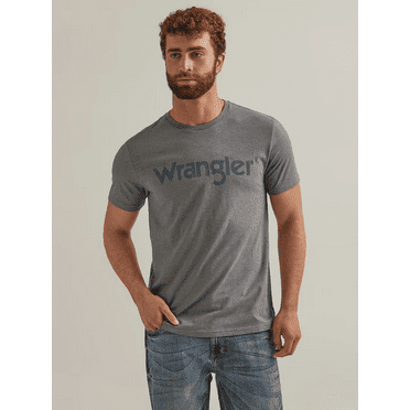 Wrangler Graphite Heather Year Round - Mens Tee  - 112344123
