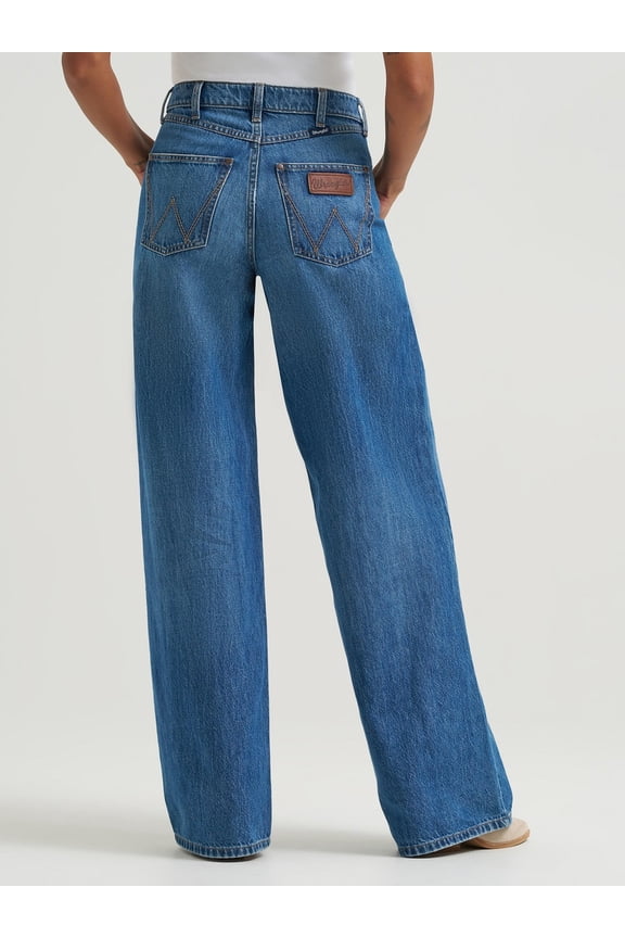 High Rise Yvette Wide Leg - Ladies Jeans - 112359363