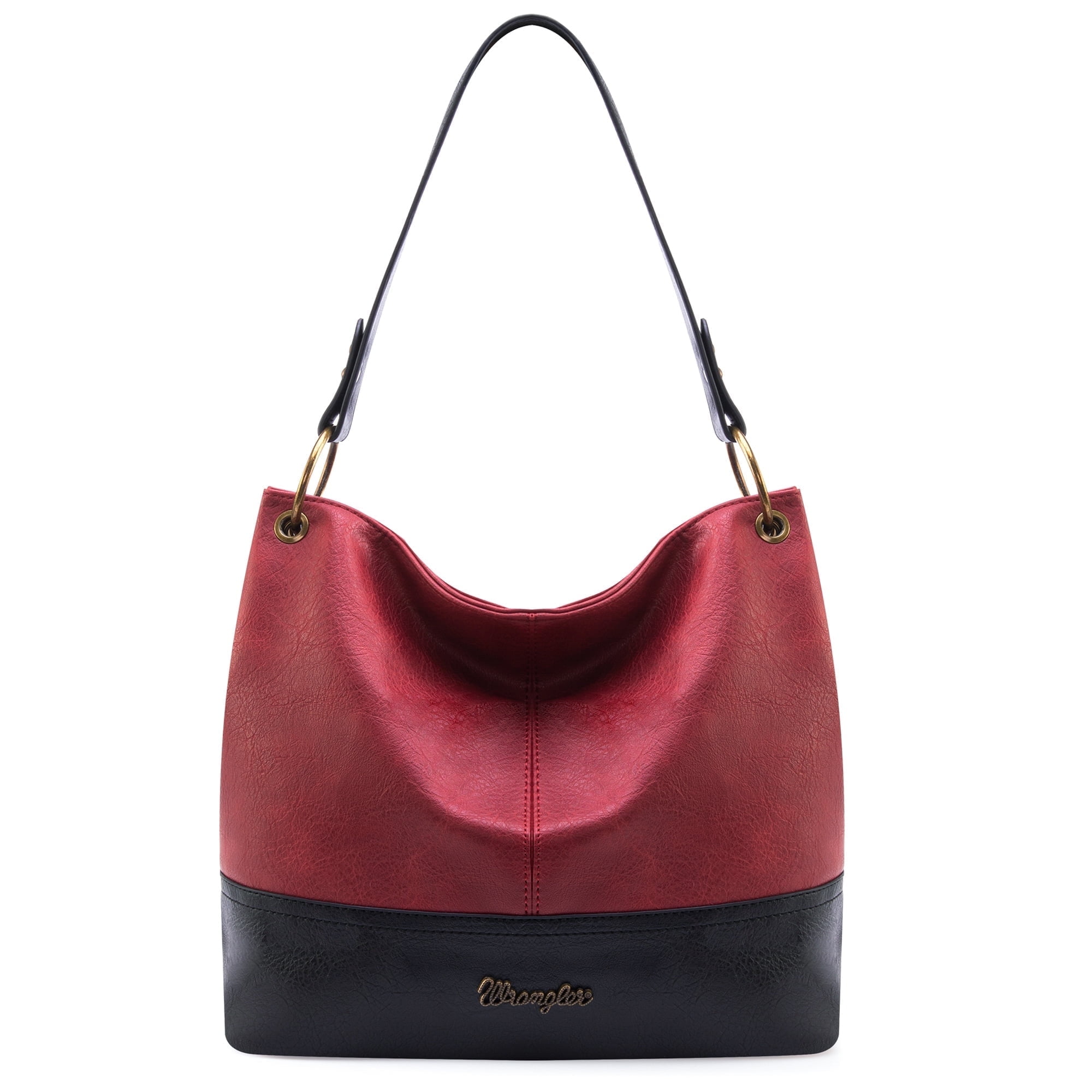 Wrangler Hobo Bags for Women Leather Tote Bag Shoulder Bag