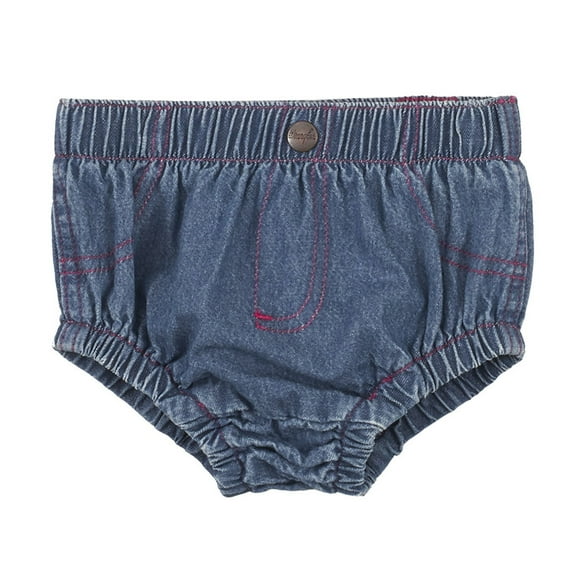 Wrangler Infant Denim Pink Diaper Cover - Kids Girls Jeans - 11Mwidp
