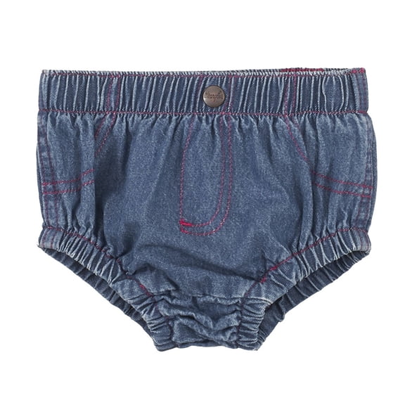 Wrangler Infant Denim Pink Diaper Cover - Kids Girls Jeans - 11Mwidp