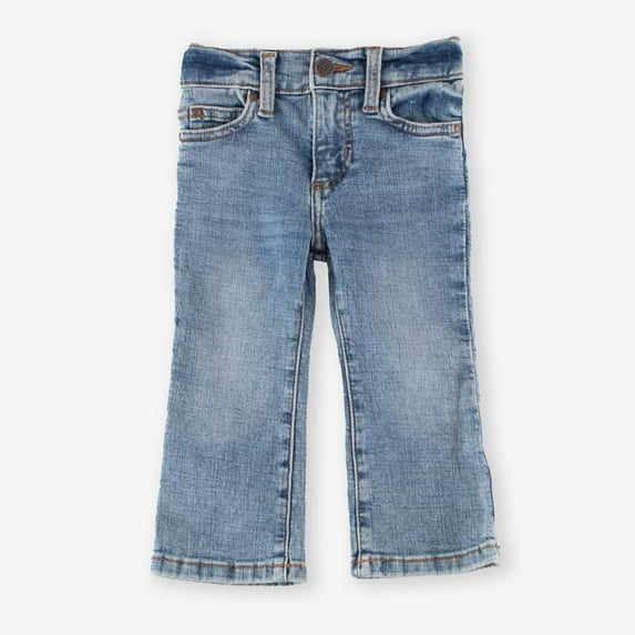 Wrangler Toddler Girls Bootcut Jean, Bleach