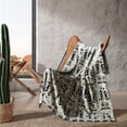 thumbnail image 1 of Wrangler Knockin Boots Green 50" X 60" Throw Blanket, 1 of 9