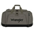 thumbnail interactive-video image 1 of Wrangler Large 28" Travel Duffel with Side Wet-Shoe Pocket - Fallen Rock, 1 of 15