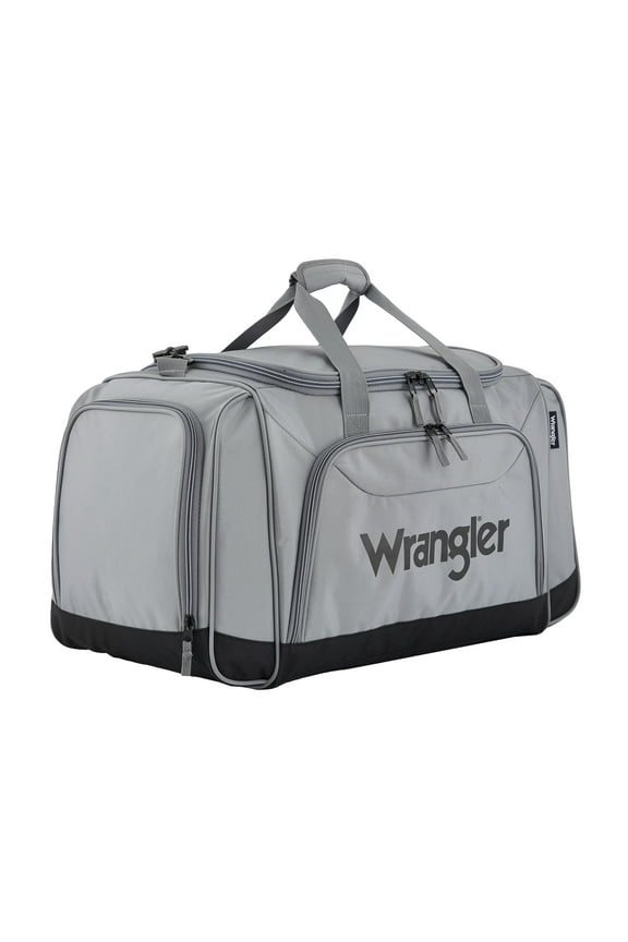 Large 28" Travel Duffel with Side Wet-Shoe Pocket - Sharkskin Grey