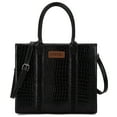 thumbnail image 1 of Wrangler Large Tote Bag for Women Shoulder Purse with Strap Vintage Top-Handle Handbags, 1 of 8