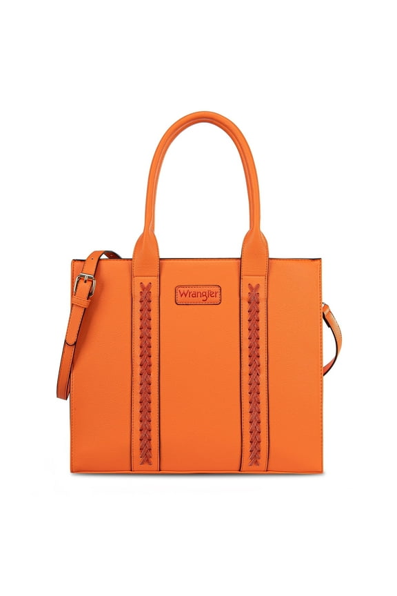 Wrangler Large Tote Bag for Women Shoulder Purse with Strap Vintage Top-Handle Handbags
