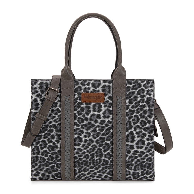 Wrangler Large Tote Bag for Women Shoulder Purse with Strap Vintage Top-Handle Handbags