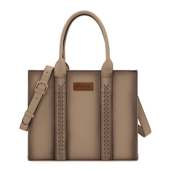 Wrangler Large Tote Bag for Women Shoulder Purse with Strap Vintage Top-Handle Handbags