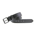 thumbnail image 1 of Wrangler Men's Leather Belt with Double Keeper - Black, 1 of 6