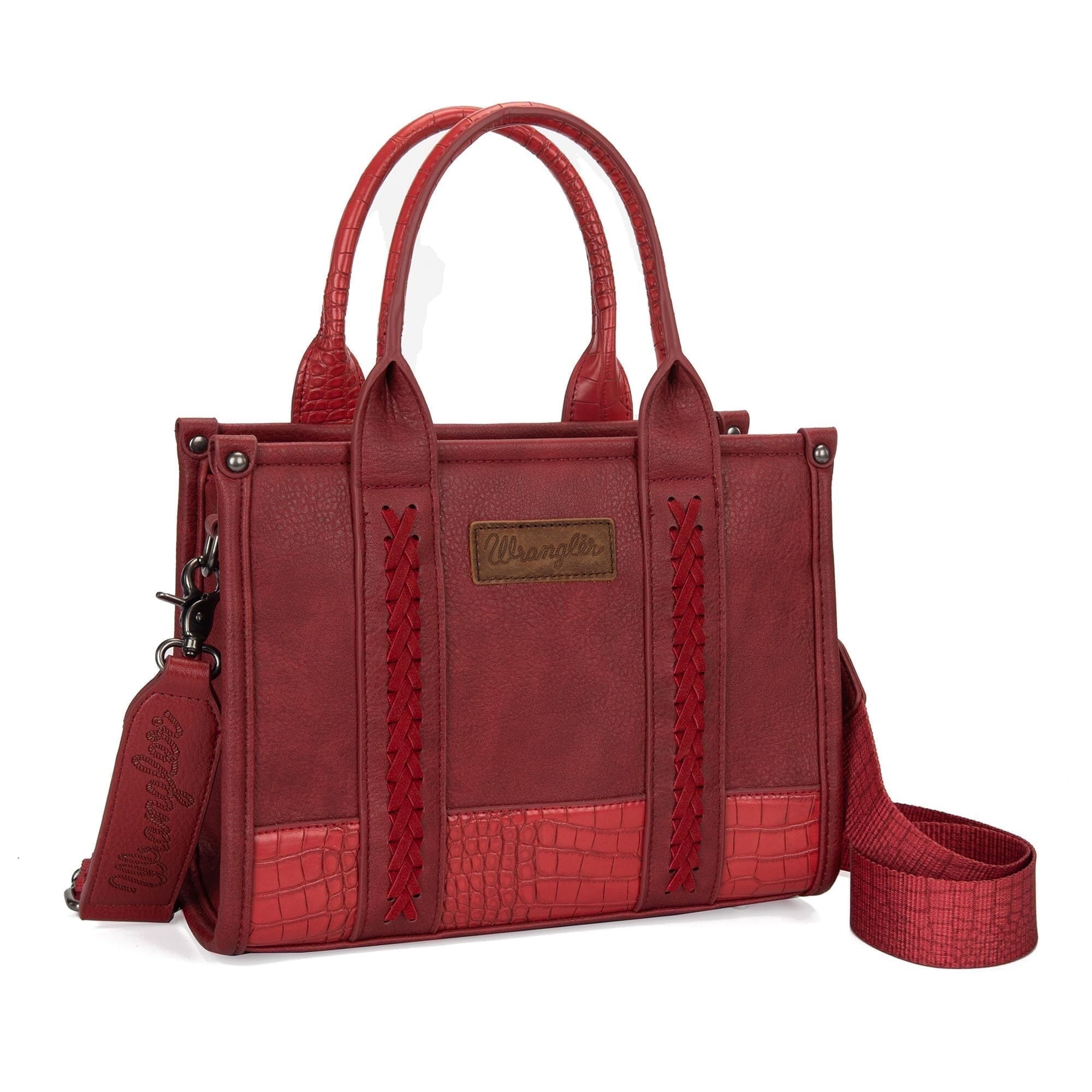 Wrangler Medium Tote Bag for Women Designer Satchel Handbags Top