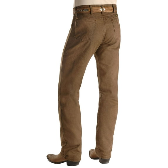 Wrangler Men's 13Mwz Cowboy Cut Original Fit Prewashed Denim Jeans Whiskey 38W x 36L US