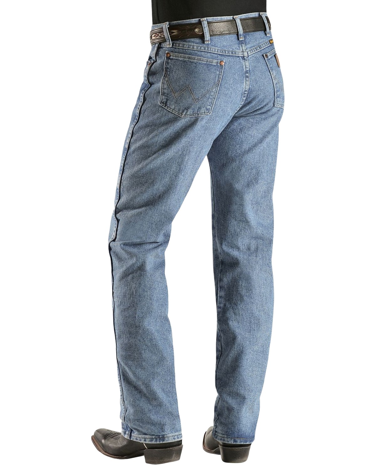 Wrangler Men's 13Mwz Jeans Cowboy Cut Original Fit Prewashed Antique Blue 33W x 32L  US - image 1 of 2