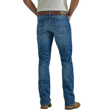 Wrangler Men's 20X Sorrel Medium Wash Vintage Bootcut Stretch Denim Jeans Medium Wash 34W x 36L  US
