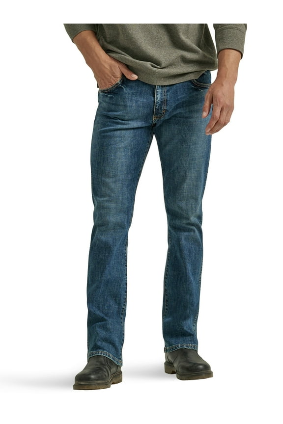 ® Men's 5-Pocket Bootcut Jean with Stretch, Sizes 30-42