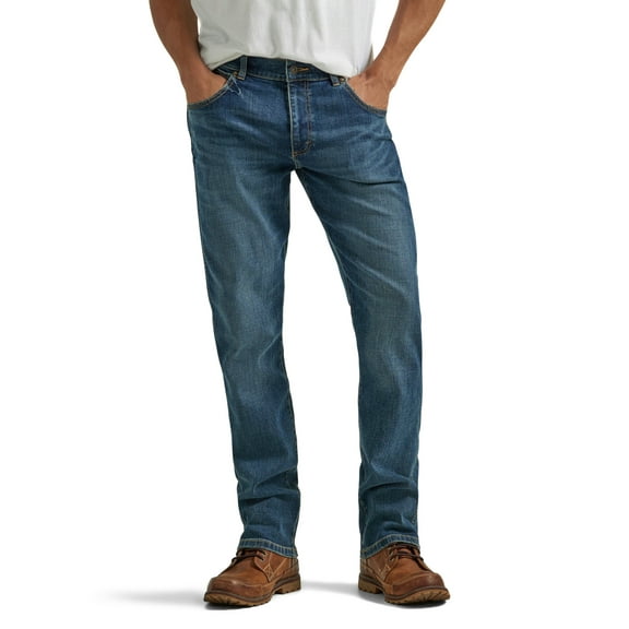 Wrangler® Men's 5-Pocket Slim Straight Jean with Stretch, Sizes 30-42