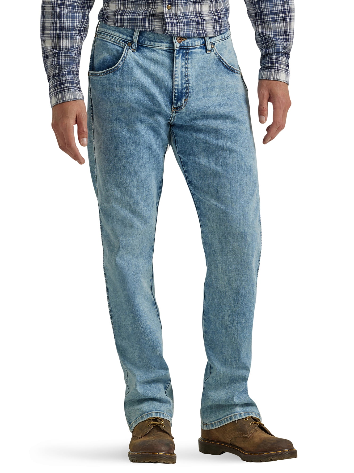Wrangler® Men's 5-Pocket Slim Straight Jean with Stretch, Sizes 30-42