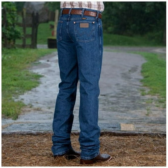 Wrangler Men's 936 Cowboy Cut Slim Fit Prewashed Jeans Stonewash 36W x 36L US
