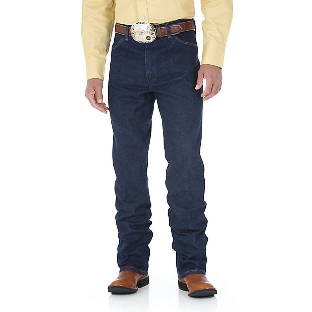 MEN'S WRANGLER® COWBOY CUT® SLIM FIT JEAN-PREWASHED INDIGO