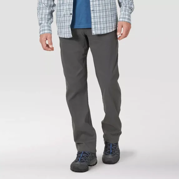 Wrangler Men's ATG Synthetic Straight Utility Pants - Dark Shadow - 34X32