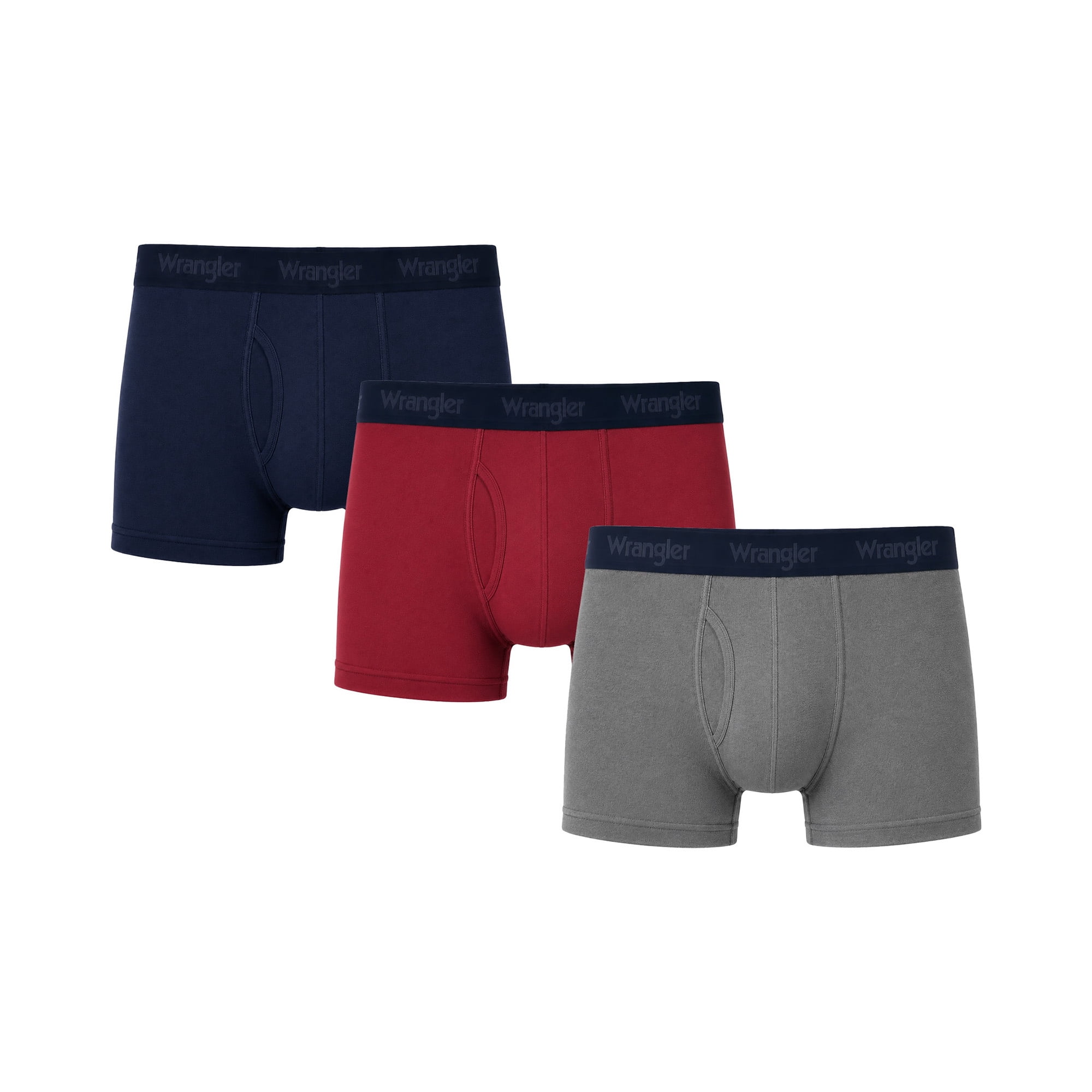 Wrangler Men's Air Cotton Mesh Trunk, 6 pack