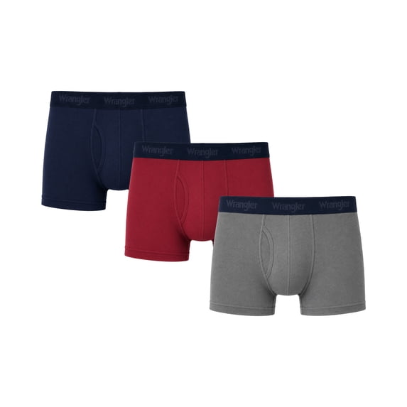 Wrangler Men's Air Cotton Mesh Trunk, 6 pack