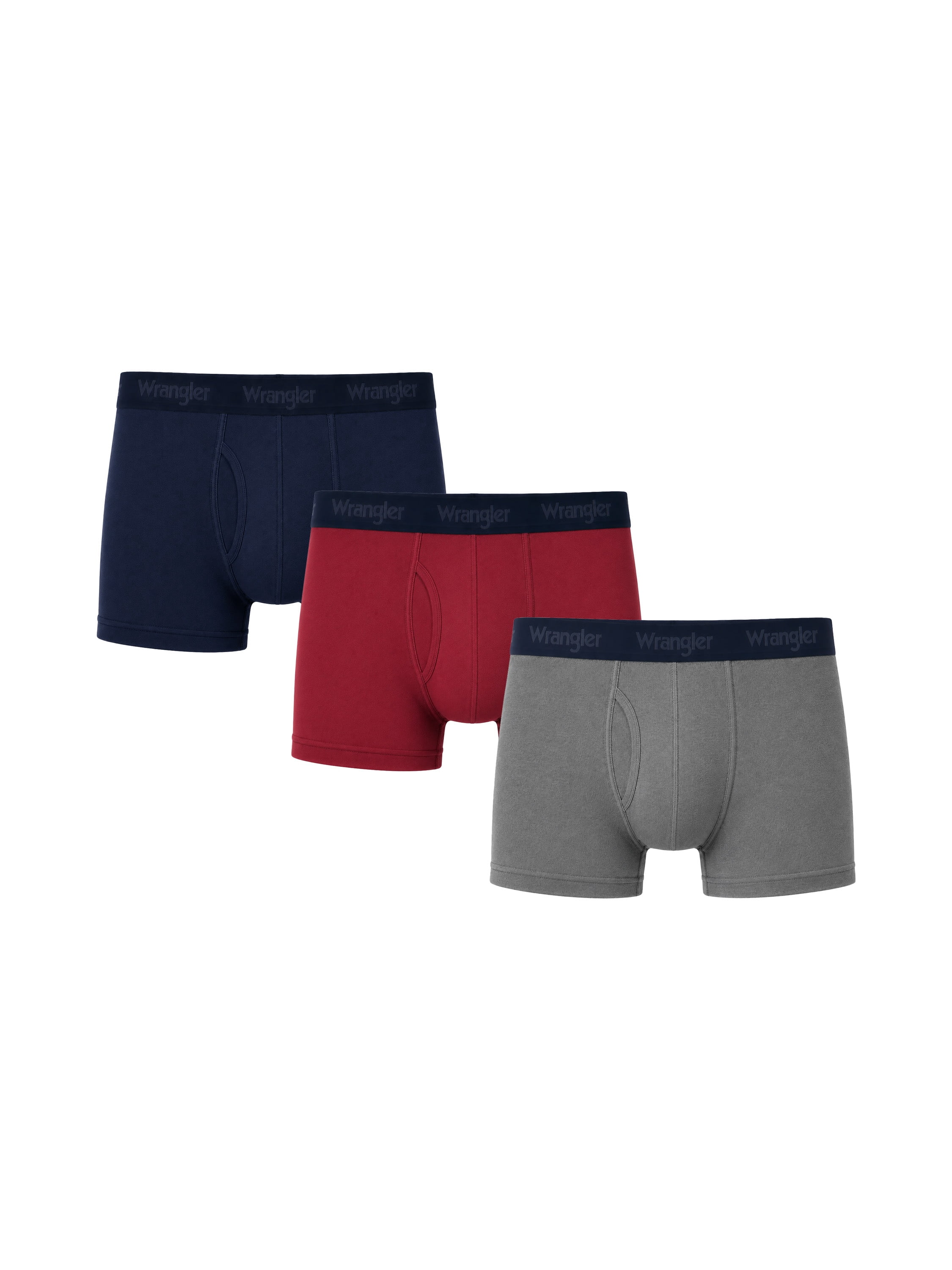 Wrangler Men's Air Cotton Mesh Trunk, 6 pack