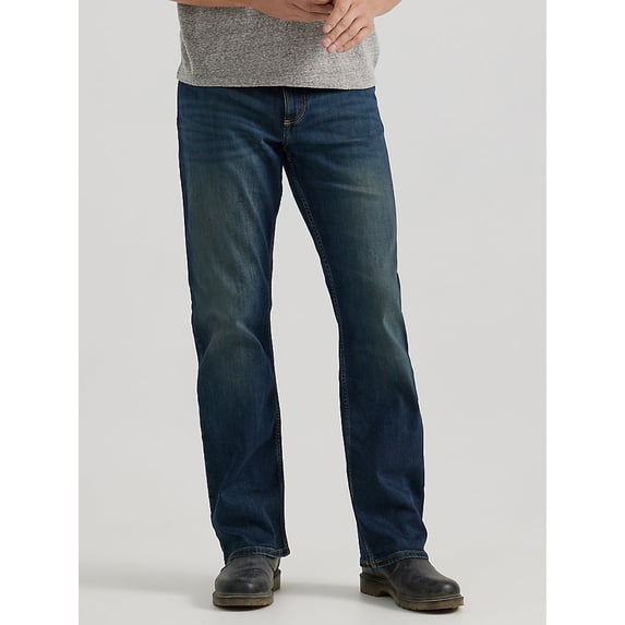 Men's Wrangler Authentics Relaxed Fit Bootcut Jean in Dirt Road