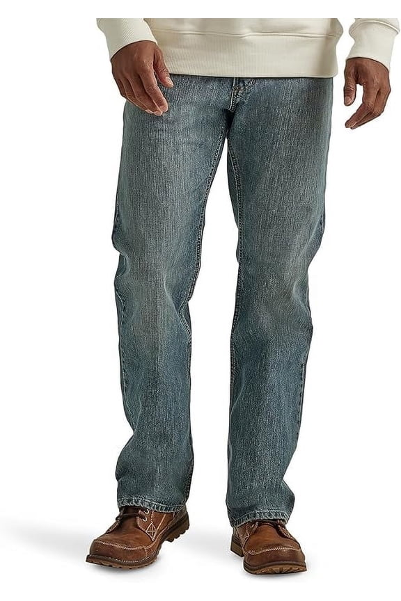 Men's Authentics Premium Relaxed Boot Cut Jean, Tinted Mid Shade, 38W x 32L