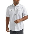 thumbnail image 1 of Wrangler Men's Authentics Short Sleeve Classic Woven Shirt, Bright White, Size: S-3XL, 1 of 4