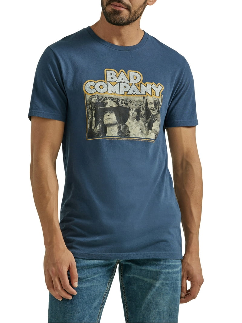 Wrangler Men's Bad Company Graphic Band Tee, Relaxed Fit, Sizes S