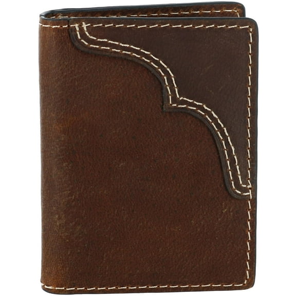 Wrangler  Leather Card Case Wallet with Money Clip (Men)